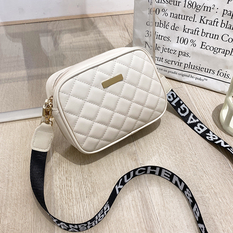 Women's Fashion Printed Ribbon Korean Style Sequined Crossbody Bags
