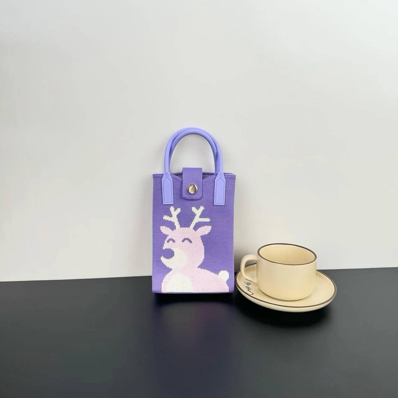 Festival Cartoon Knitted Mobile Series Personalized Phone Bags