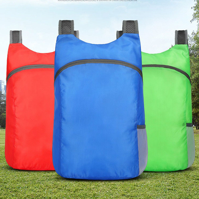 Trendy Portable Folding Custom Printed Advertising Backpacks