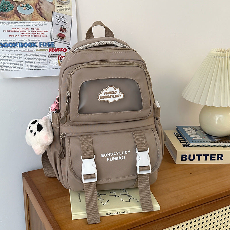 Style Cartoon Wind High Large Capacity Middle School Students' Schoolbags