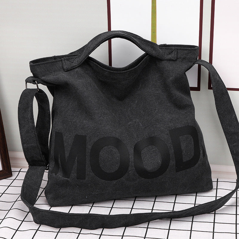 Women's & Men's & Canvas Large Capacity Korean Style Crossbody Bags