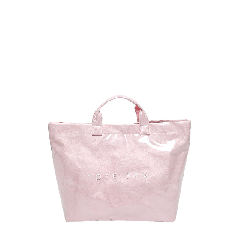 Women's Korean Style Large Capacity Printing Letter Bags