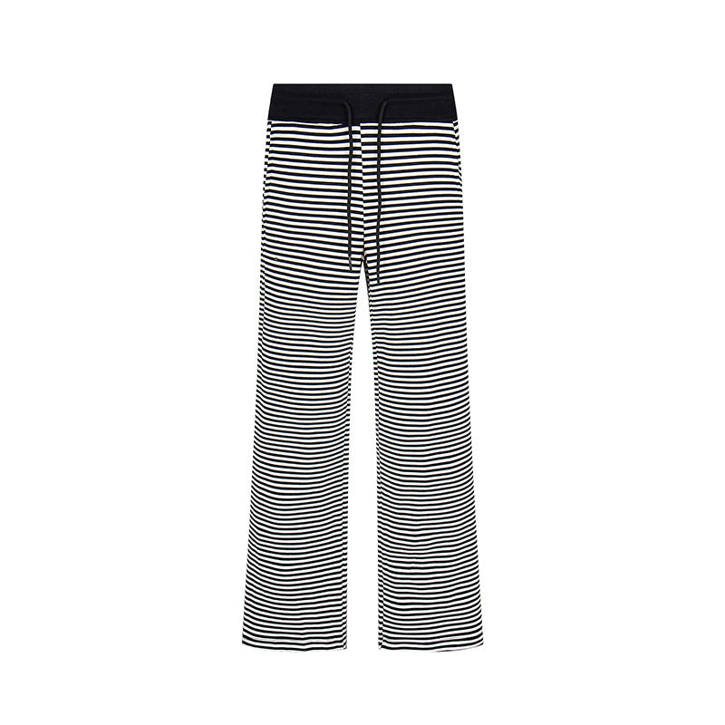 Women's Striped Straight Casual For Simple Thin Loose Pants