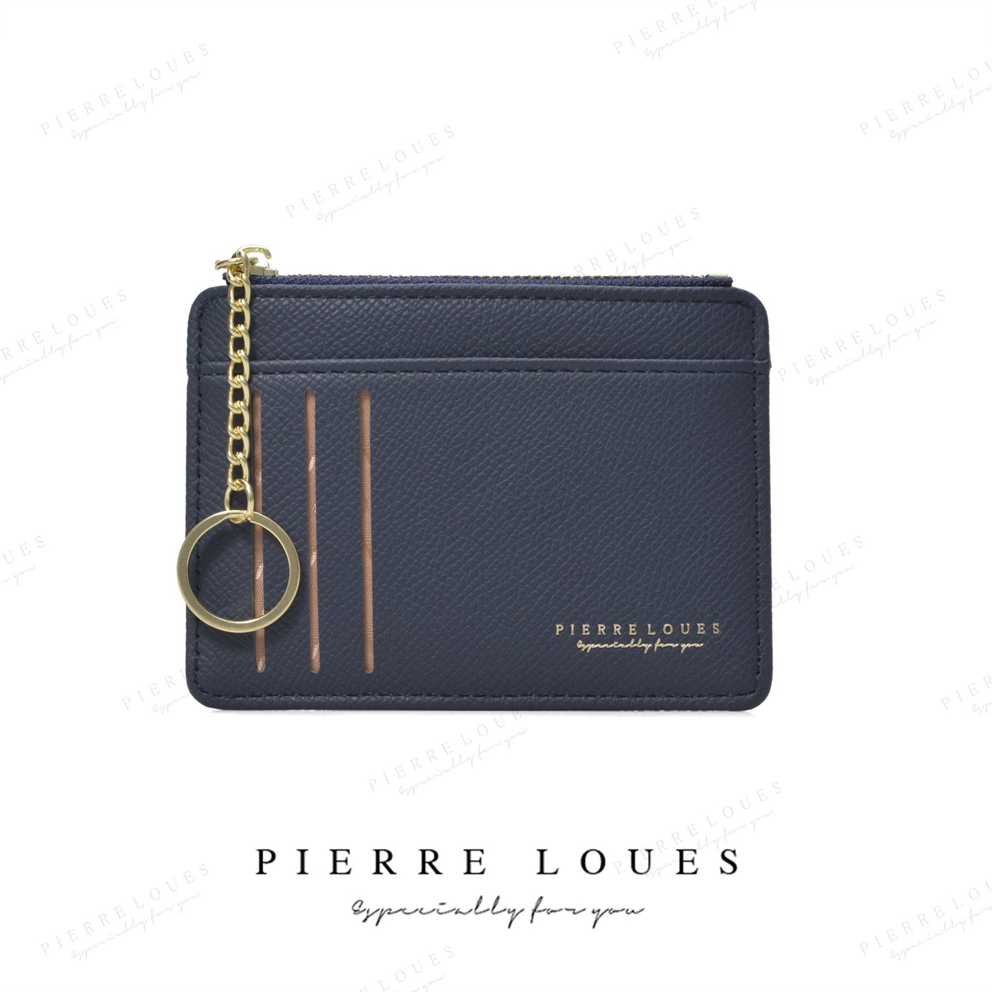 Women's Zipper Korean Mini Multiple Slots Cover Card Holder