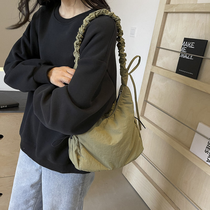 Design Canvas Underarm Woman Cotton Dress Shoulder Bags