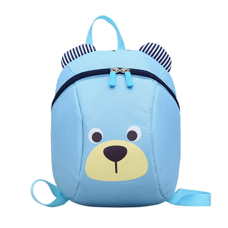 Children's Style Pig Cartoon Bear Printed Round Backpacks