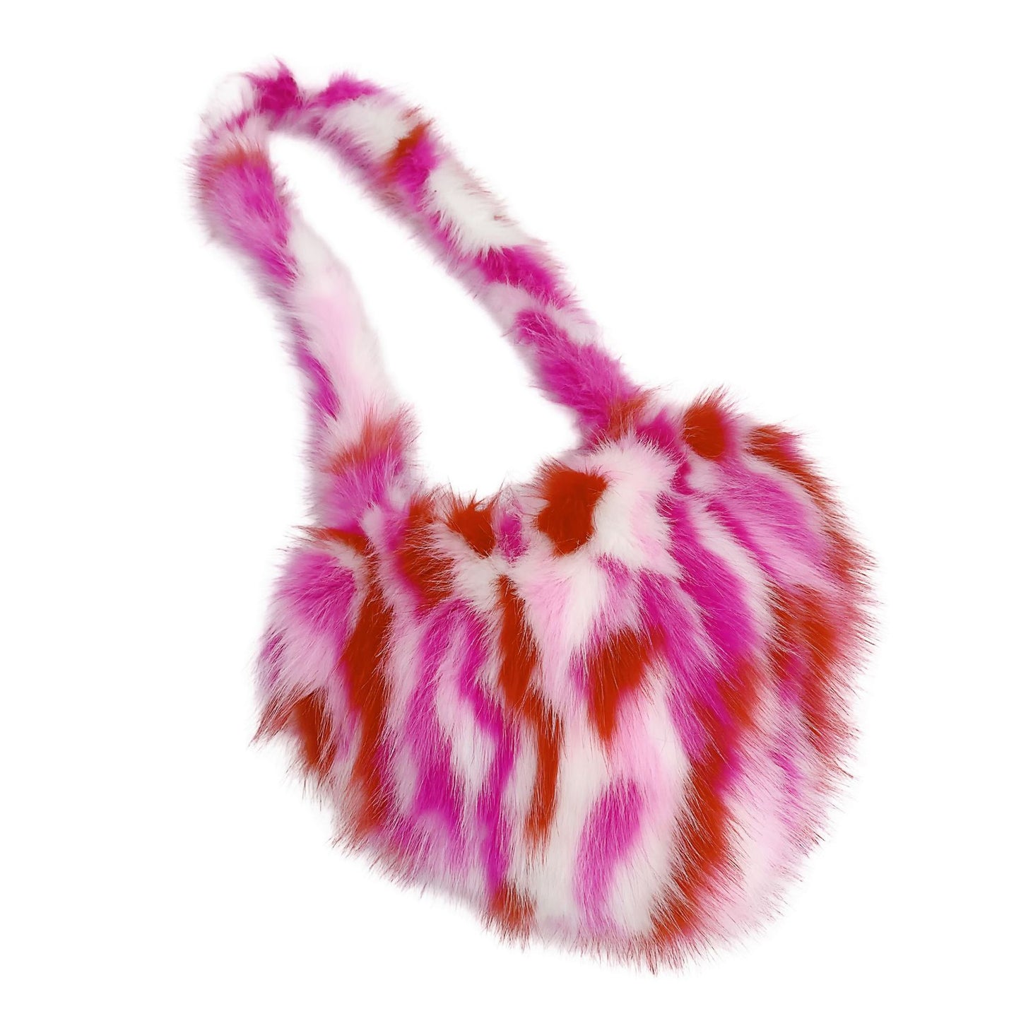 Women's Fox Fur High Sense Fashion Heart-shaped Crossbody Bags