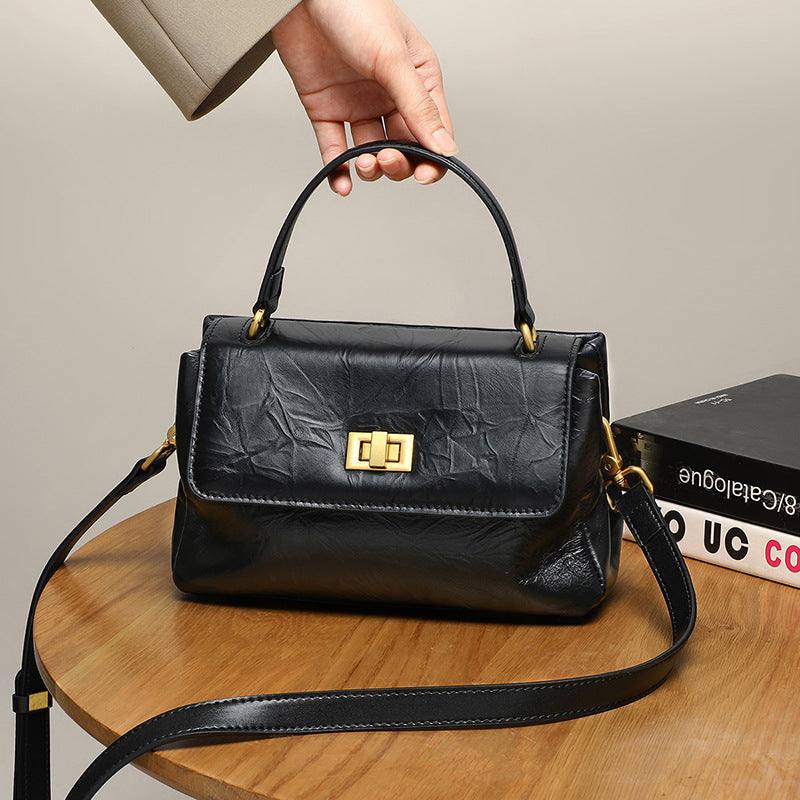 Women's Leather Large Capacity High-grade Hand Crossbody Bags