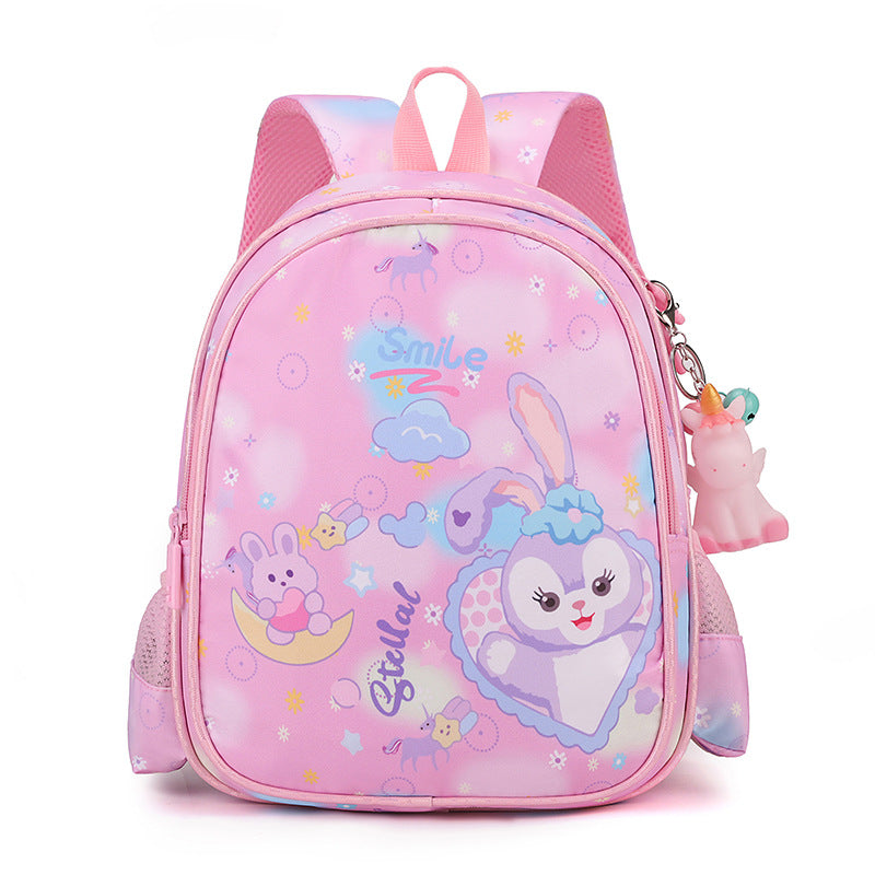Class Cartoon Clow Printed Lightweight Preschool Kindergarten School Bags