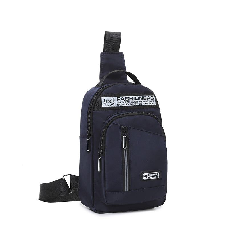 Men's Cool Elegant Running Luminous Waterproof Men's Chest Bags