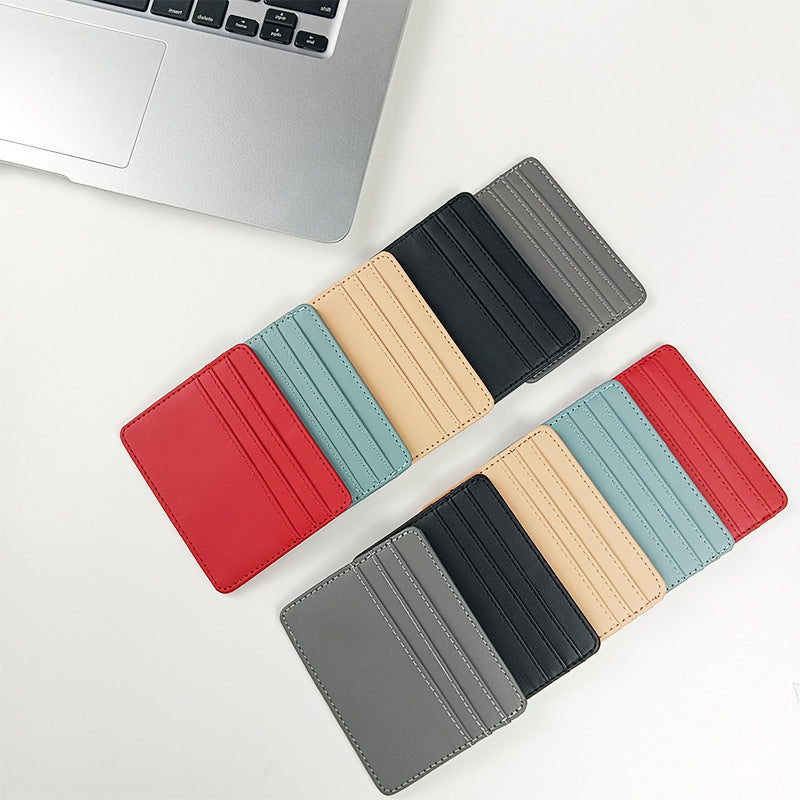 Portable Multiple Slots Large Capacity Exquisite Card Holder