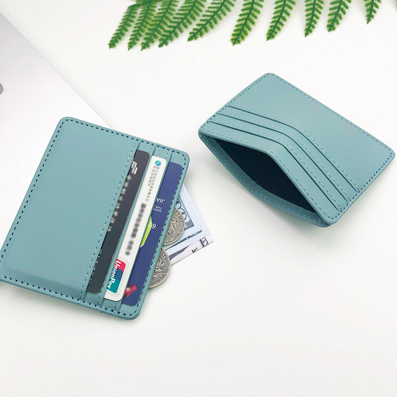 Portable Multiple Slots Large Capacity Exquisite Card Holder
