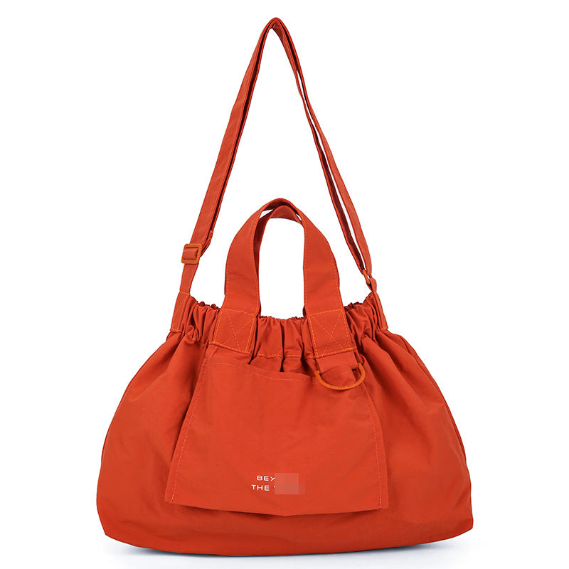 Women's & Men's Singapore Dumpling Foldable Portable Soft Nylon Shoulder Bags