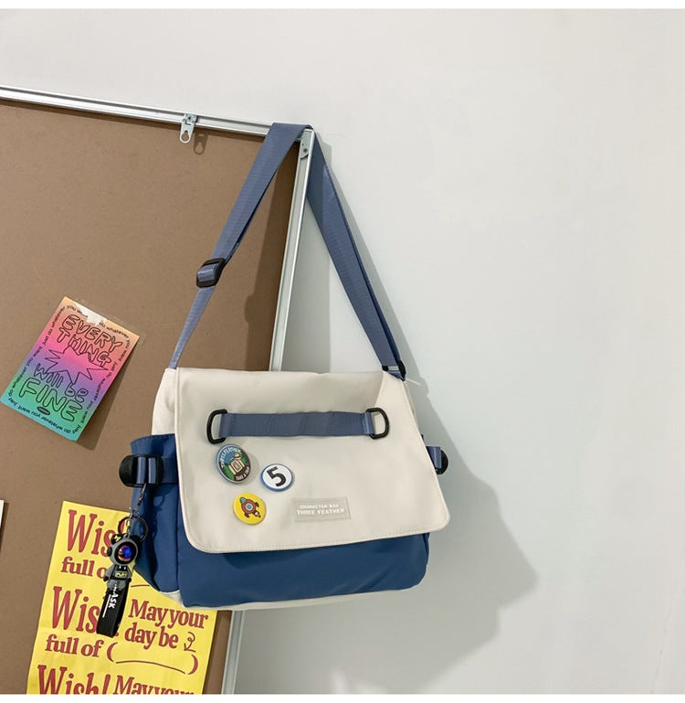 Men's For College Fashion Large Capacity Tooling Men's Messenger Bags