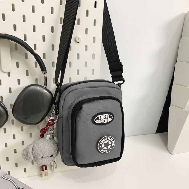 Men's Charming Trendy Schoolgirl Cool Mobile Men's Messenger Bags