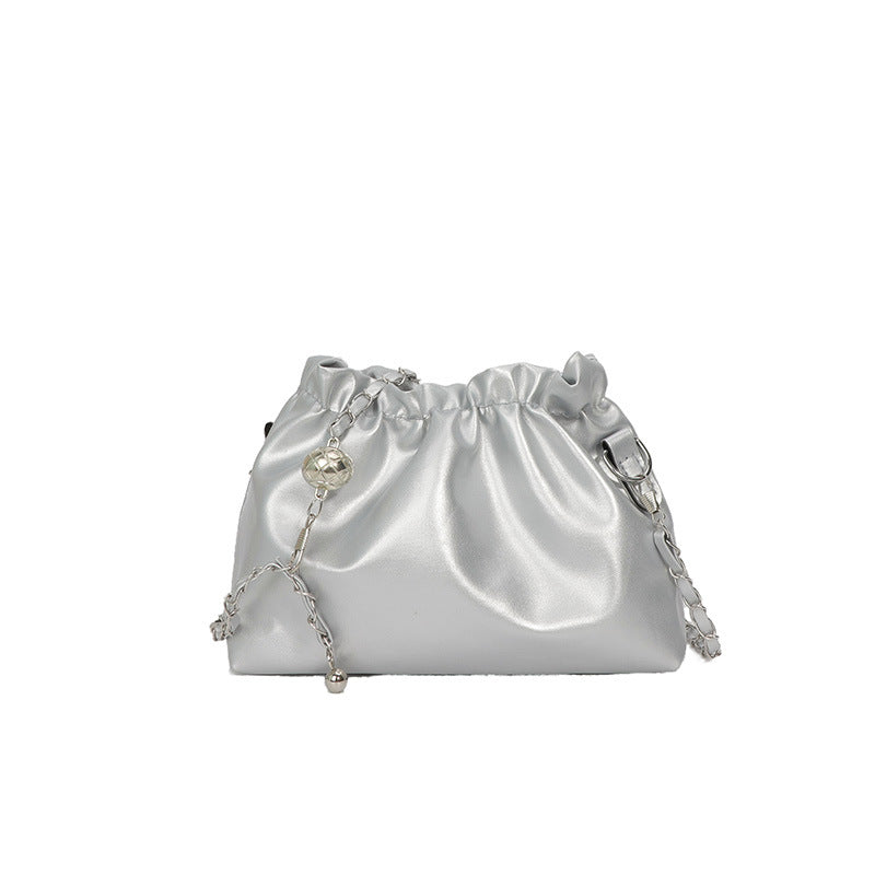 Women's Advanced Texture Chain Niche Western Style Shoulder Bags