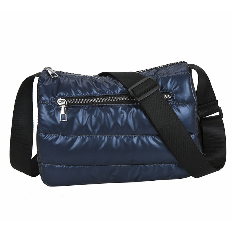 Women's Cotton Large Capacity Commuter Trendy Korean Crossbody Bags