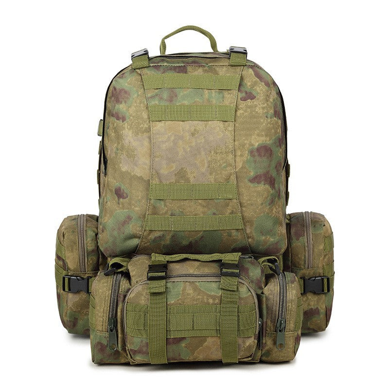 Large Capacity Waterproof Storage Combo Camouflage Mountaineering Backpacks