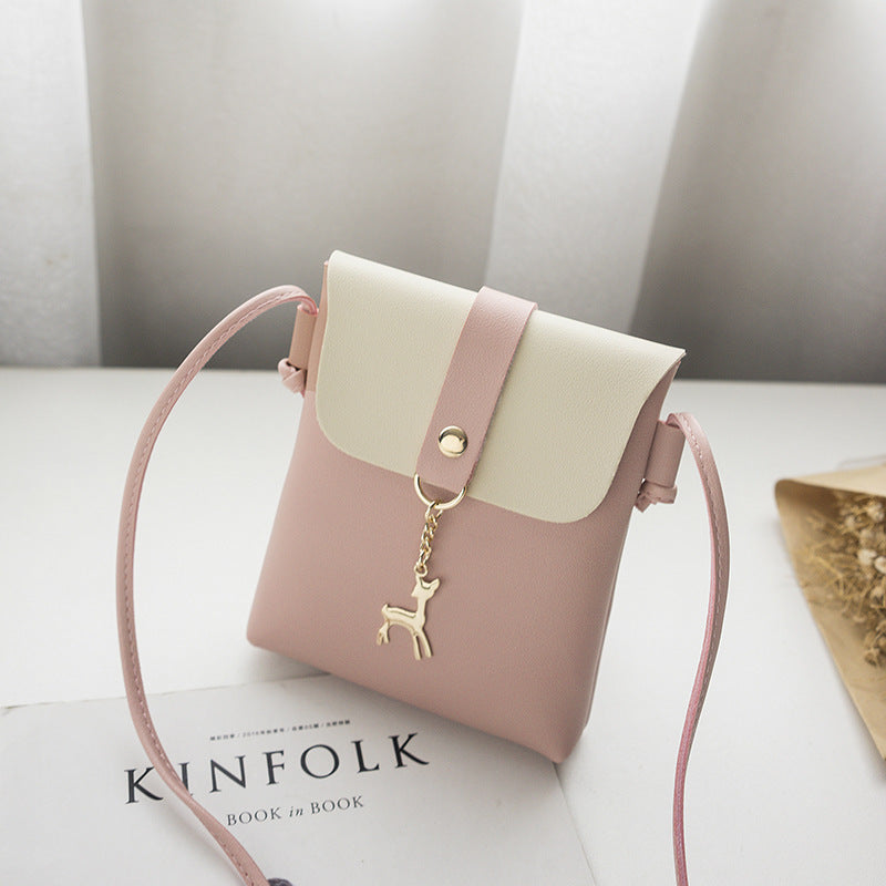 Women's Korean Style Deer Mini Mobile Fashion Shoulder Bags