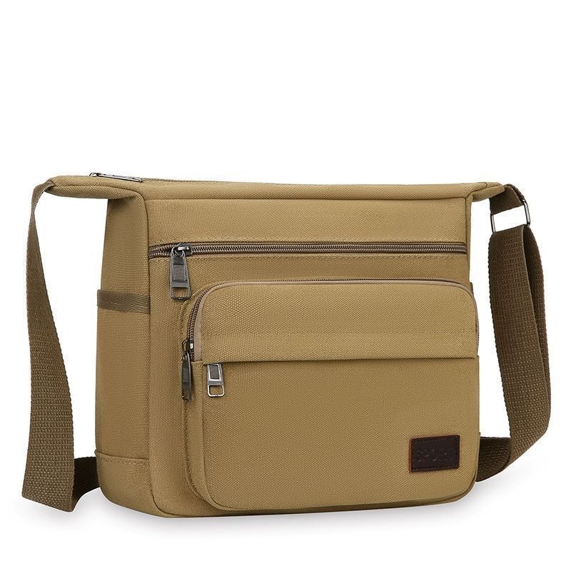 Men's Large Capacity Korean Style Canvas Computer Men's Messenger Bags