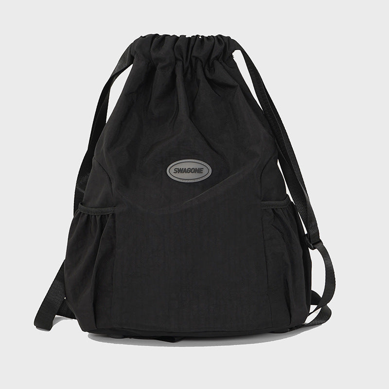 Women's & Men's & Fashion Lightweight Drawstring Fitness Buggy Backpacks