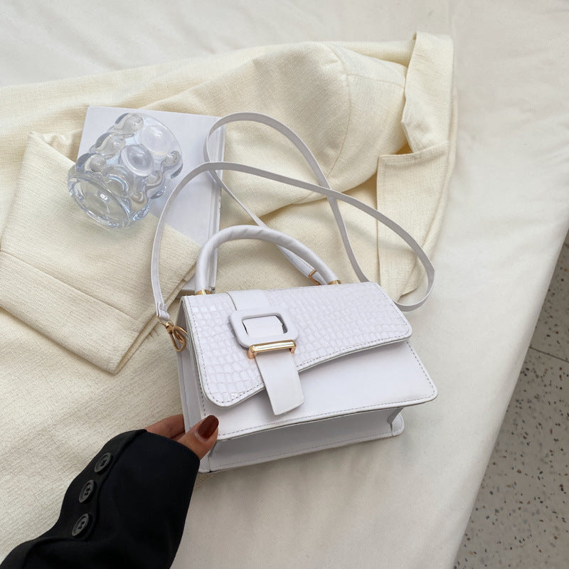 Women's Crocodile Pattern Simple High Quality Strictly Shoulder Bags