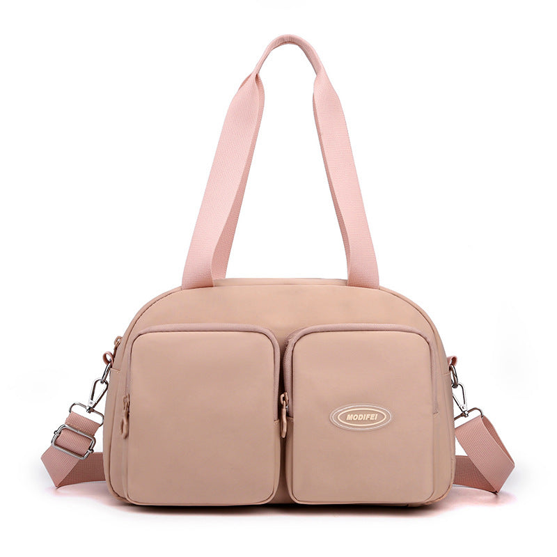 Women's Large Capacity Korean Style Solid Color Shoulder Bags