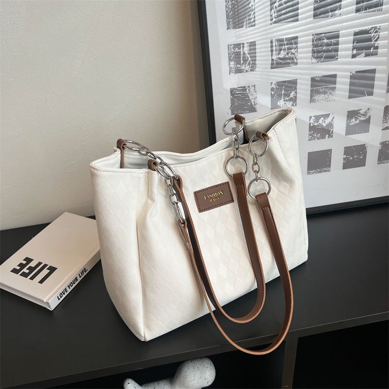 Women's Spring High Sense Niche Trend Commuter Large Tote Bags