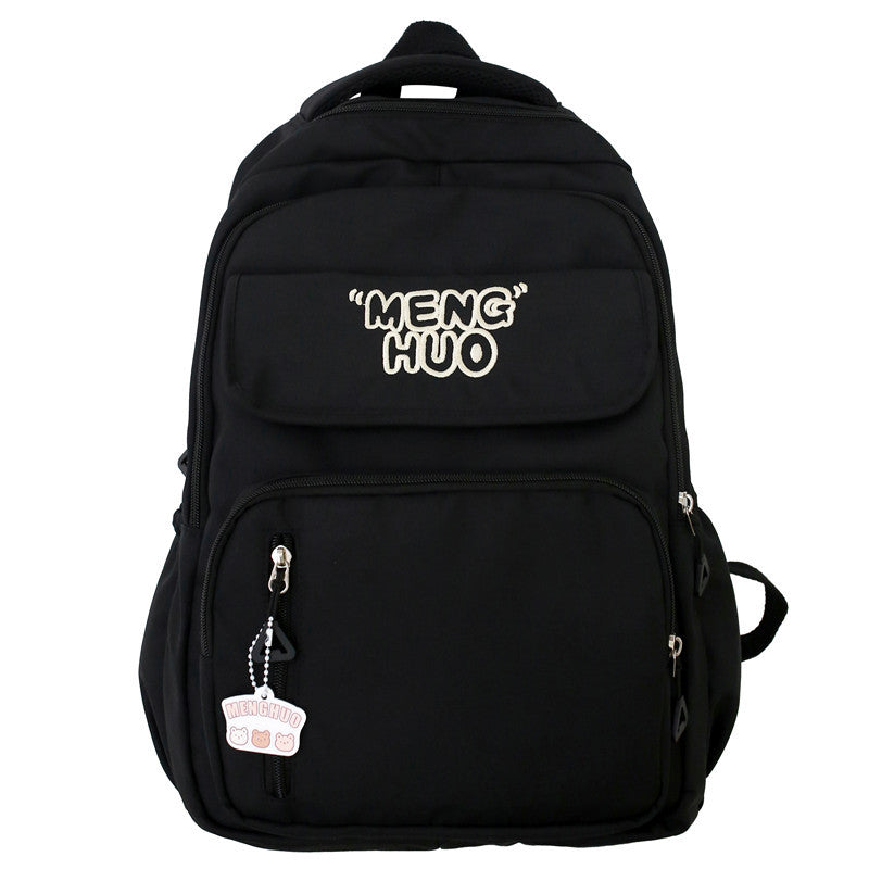 Junior High Korean Spring Large Capacity Backpacks