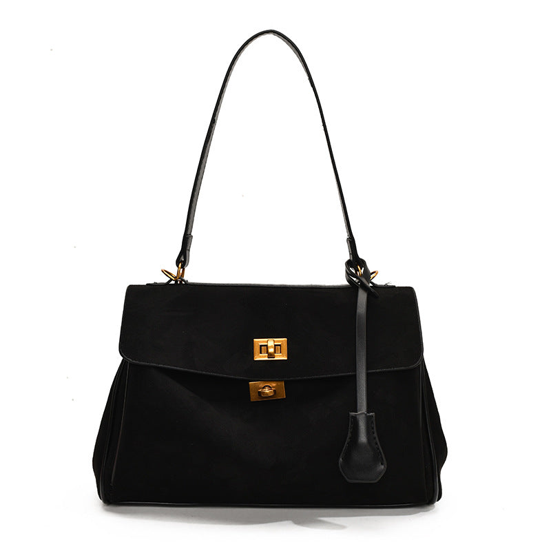 Women's Frosted Vintage Large Capacity Simple Fashion Shoulder Bags