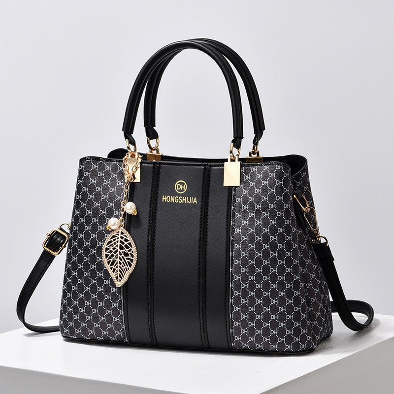 Women's Large Capacity Portable Printed Korean Style Crossbody Bags