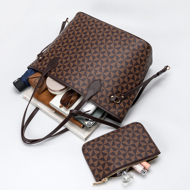 Women's Fashion Windmill Pattern Portable Large Capacity Bags