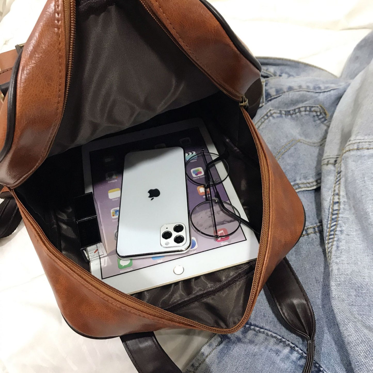 Retro British Style Mori Artistic Versatile Backpacks
