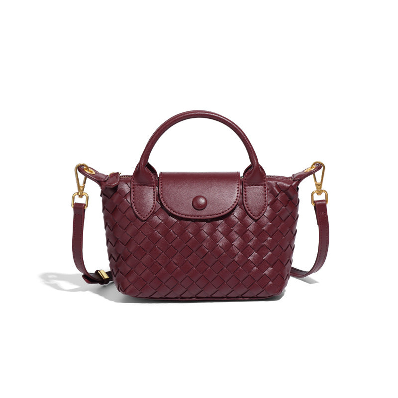 Woven Dumpling Texture Popular Portable Fashion Armpit Bags