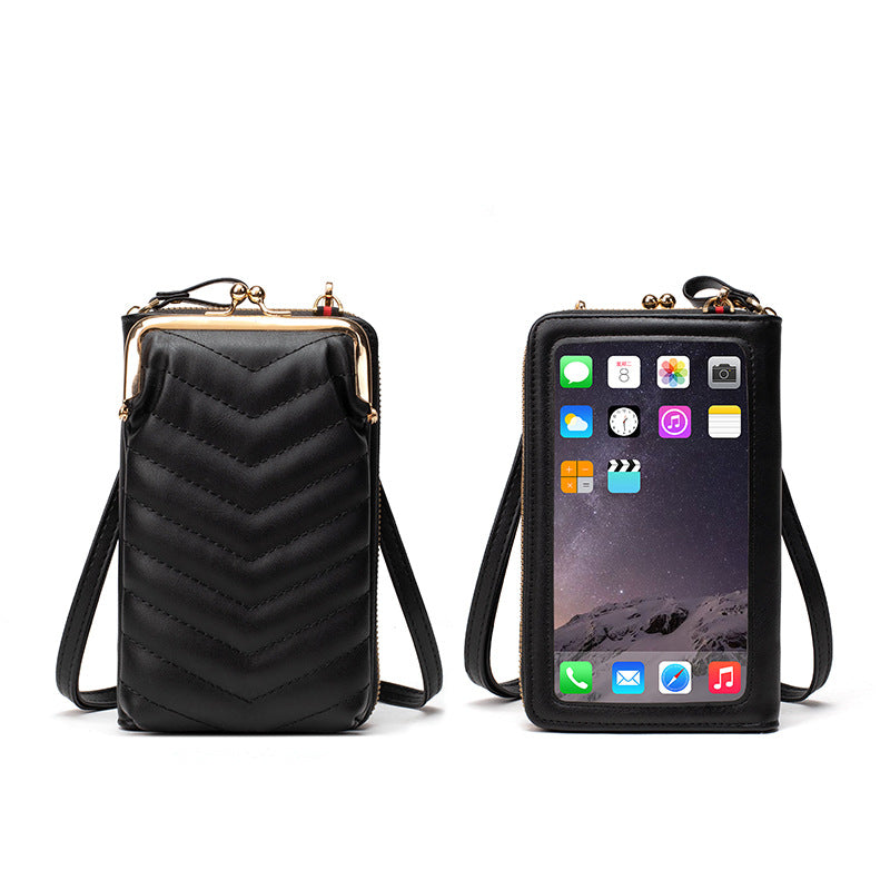 Women's High-grade Spring Minority Fashion Can Be Phone Bags