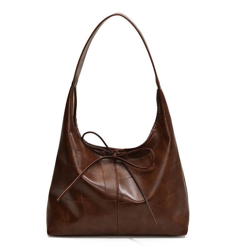 Women's High-grade Retro Niche Design Large Capacity Shoulder Bags