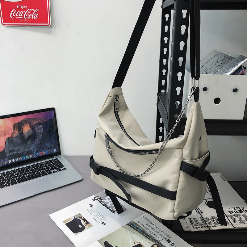 Women's & Men's & Large Capacity Fashion Mechanical Style Crossbody Bags