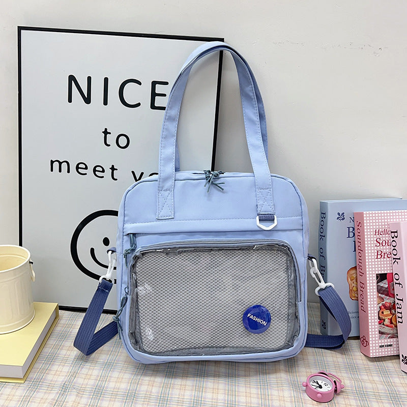 Women's Cute Fashion Transparent Large Capacity Shoulder Bags