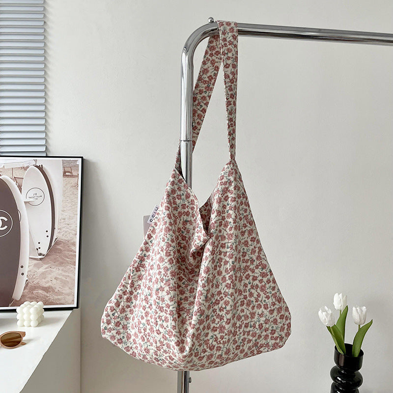 Women's Korean Style Versatile Large Capacity Shopping Shoulder Bags