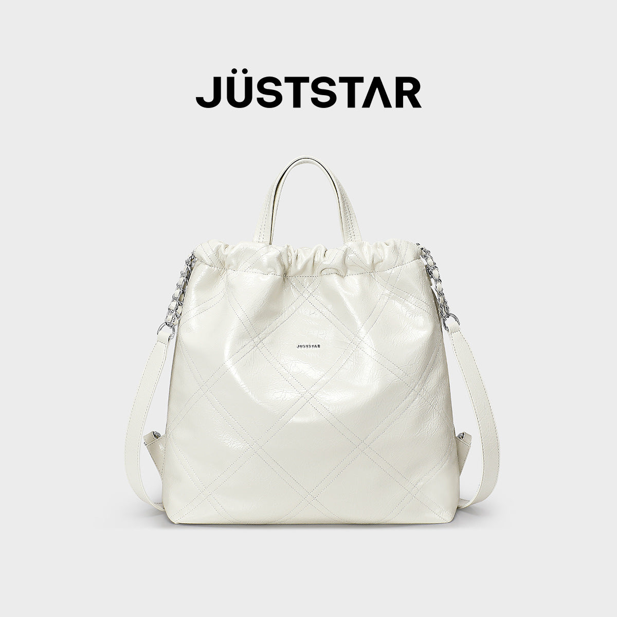 Star Garbage Hobo Female Rhombus Portable Backpacks