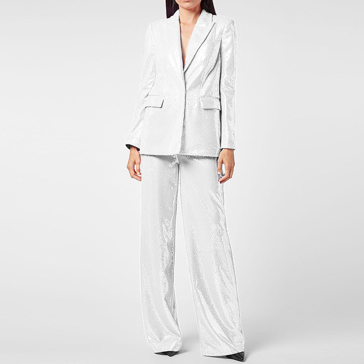 Women's Quality Sequins Shiny Elegant Fashion Suits