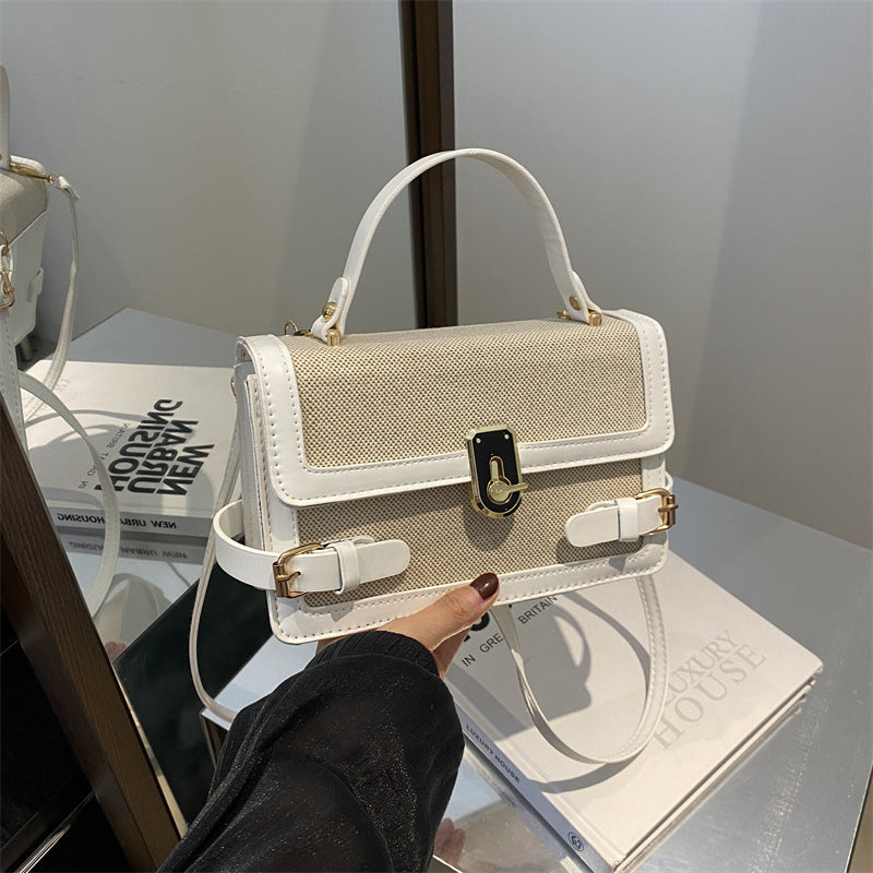 Popular Summer Trend Contrast Color Western Shoulder Bags