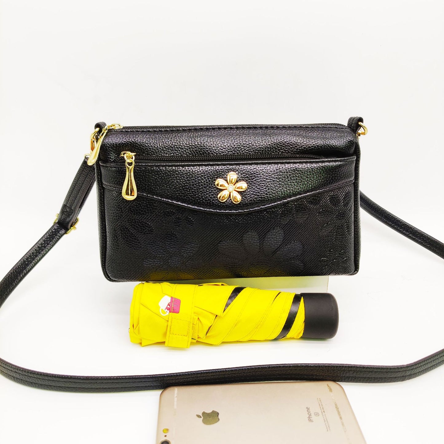 Women's Mom Trendy Fashionable Embossed Large Capacity Shoulder Bags