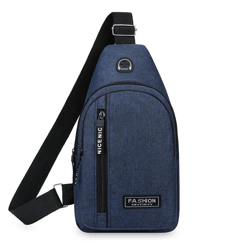 Men's Large Capacity Multifunctional Leisure Commute Men's Chest Bags