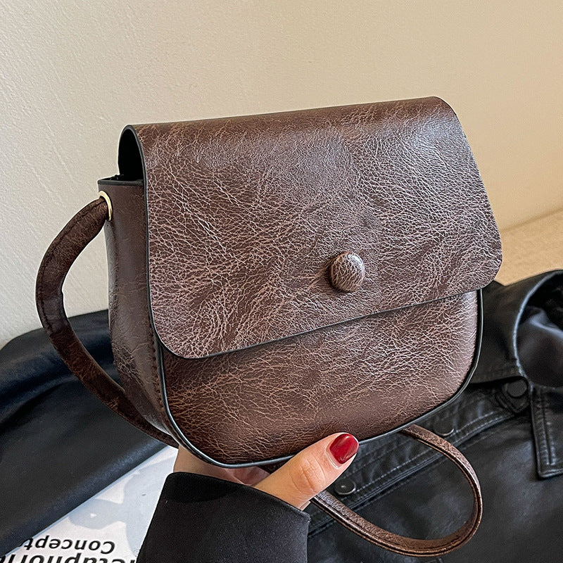 Women's Charming High-grade Niche Fashionable Retro Shoulder Bags