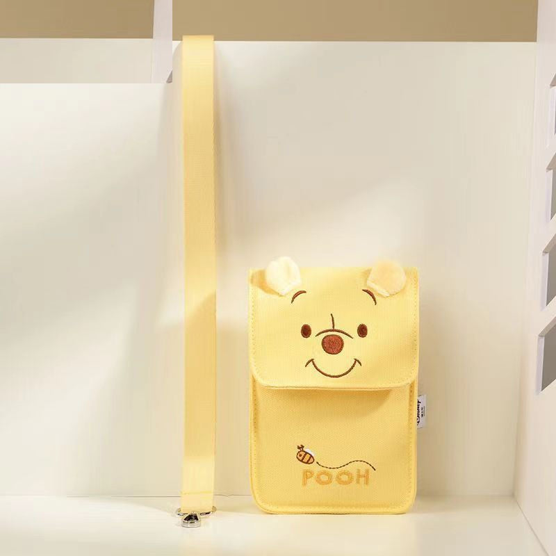 Stylish Canvas Mobile Plush Toy Gift Shoulder Bags