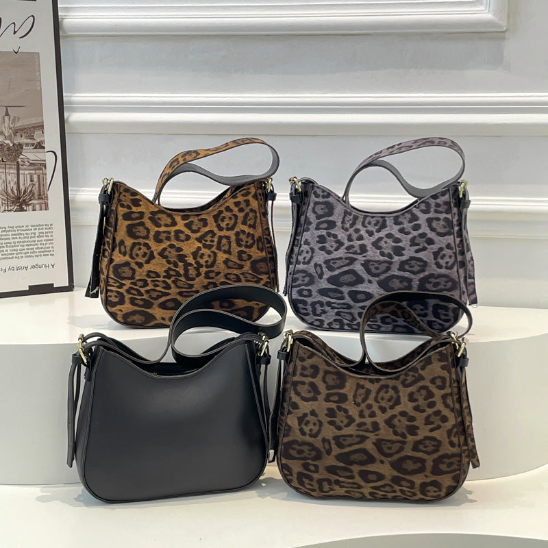 Underarm Female Dumpling Large Capacity Contrast Shoulder Bags