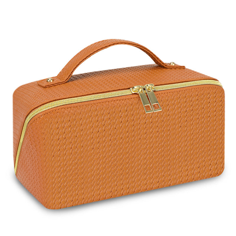 Woven High-grade Large Capacity Portable Wash Cosmetic Bags