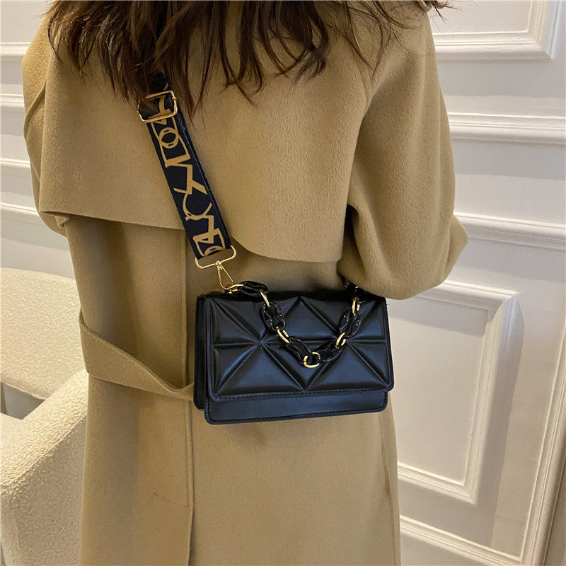 Women's Fashion Diamond Korean High-grade Niche Retro Handbags