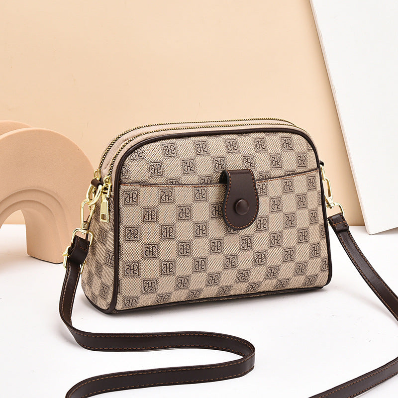 Women's Slouchy Popular Stylish Printed Lightweight Crossbody Bags